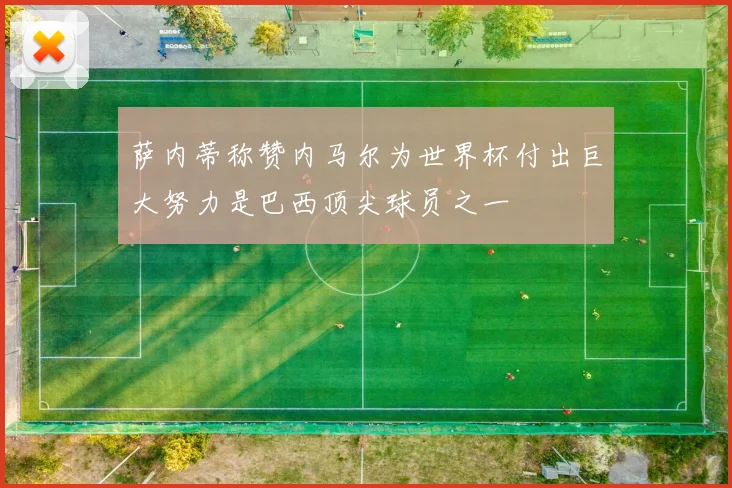 萨内蒂称赞内马尔为世界杯付出巨大努力是巴西顶尖球员之一